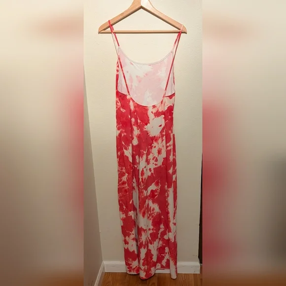 Thakoon Pink and White Tie-Dye Maxi Dress - Picture 5 of 6